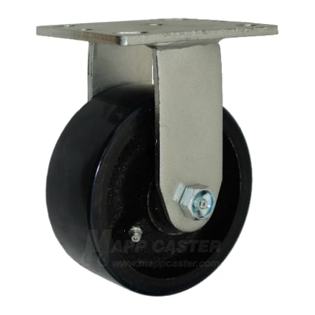 Mapp Caster 5"X2" Polyurethane on Iron Wheel Rigid Caster - 1,250 Lbs Capacity 146UIRB520R